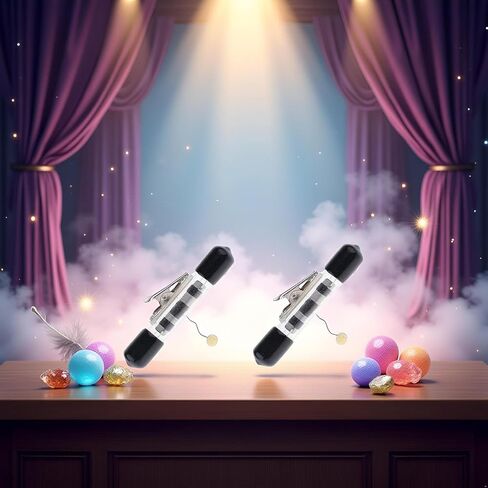 2Pcs Black Invisible Thread Levitation Magic Trick Props Kits Resistant Stage Street Floating Prop for Magician Invisible Thread Retractor Useful SmallReel Magic Tricks Accessories (120cm) in Kuwait