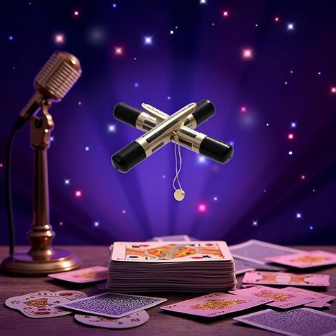 2Pcs Black Invisible Thread Levitation Magic Trick Props Kits Resistant Stage Street Floating Prop for Magician Invisible Thread Retractor Useful SmallReel Magic Tricks Accessories (120cm) in Kuwait
