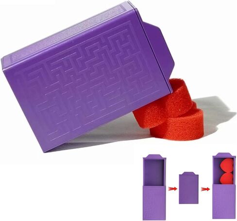 Magic Trick Drawer Box - Ultimate Magic Box for Appear & Disappear Tricks, Magical Illusion Prop with Hidden Secret Drawer for Magicians, Mind-Blowing Party Gags & Practical Jokes in Kuwait