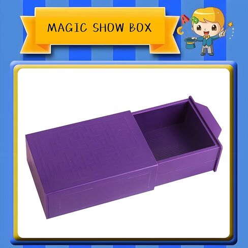 Magic Trick Drawer Box - Ultimate Magic Box for Appear & Disappear Tricks, Magical Illusion Prop with Hidden Secret Drawer for Magicians, Mind-Blowing Party Gags & Practical Jokes in Kuwait