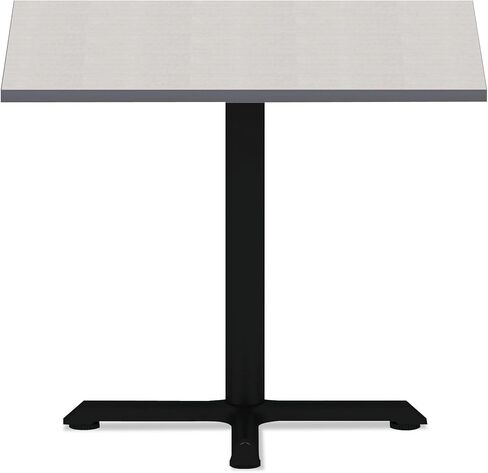 Alera ALETTSQ36WG 35.38 in. W x 35.38 in. D Square Reversible Laminate Table Top - White/Gray in Kuwait