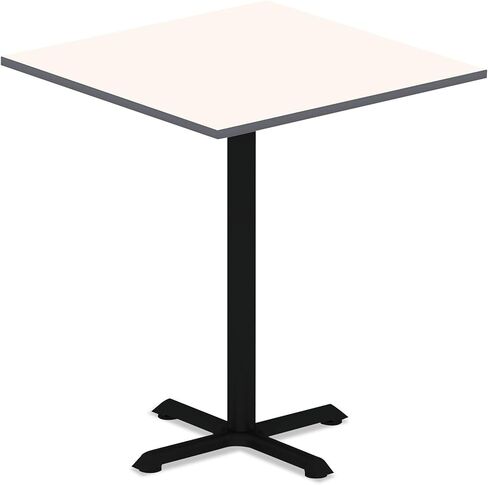 Alera ALETTSQ36WG 35.38 in. W x 35.38 in. D Square Reversible Laminate Table Top - White/Gray in Kuwait