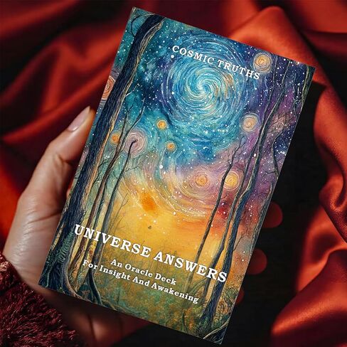 Cosmic Truths Oracle Deck , oracle cards with meanings on them，Fortune Teller Oracle card，Inspirational Affirmation Cards with Celestial Artwork for Mindfulness, Reflection, and Daily Insight in Kuwait