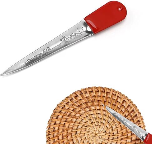 Wicker Repair Kit for Rattan and Resin Furniture Weaving Tools and Kits for Chair Plastic Basket Fix Supplies Outdoor Table Repair Tool Set in Kuwait