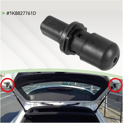 مجموعة سدادات الختم 1K8827761D مناسبة لـ Scirocco 2009-2014 سيارة التمهيد الخلفي الباب الخلفي وسادة مطاطية توقف الجذع الأغطية كتلة عازلة قابلة للتعديل سهلة التركيب in Kuwait