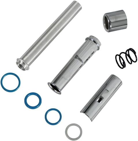 Chrome Quickee Adjustable Pushrods & Push Rod Cover Kit Replacement for 1999-2017 Harley Davidson Twin Cam in Kuwait