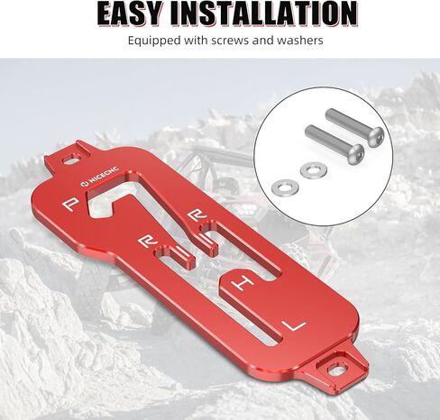 NICECNC بوابة ناقل الحركة لوحة ناقل الحركة متوافقة مع Honda Talon 1000R SXS10S2R 2019-2022، Talon 1000X SXS10S2X 2019-2022، أحمر، انظر الملاءمة in Kuwait