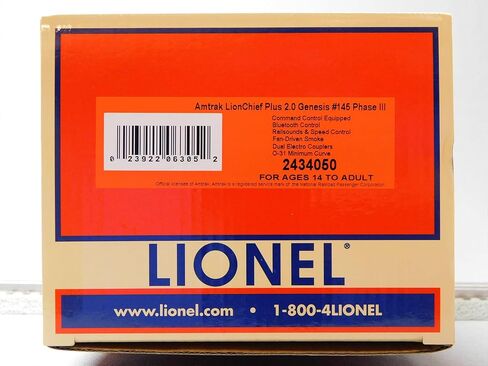 ليونيل أمتراك LIONCHIEF Plus 2.0 محرك الديزل جينيسيس #145 O Gauge 2434050 in Kuwait
