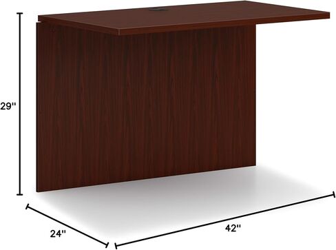 HON Mod Bridges, 42w x 24d x 29h, Traditional Mahogany in Kuwait