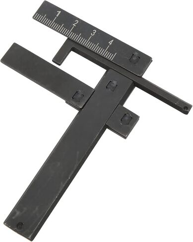 Carburetor Carb Float Level Gauge, 0‑40mm Adjustable Steel Metric Display Carb Height Gauge Motorcycle Tool Replacement for Most Motorbikes in Kuwait