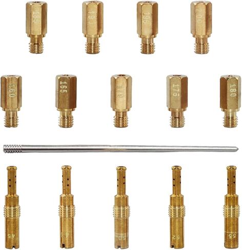 Carburetor Main Pilot Jets Kit for Yamaha YZ400F YZ426F YZ450F YFZ450 WR400F WR450F, for Suzuki DRZ400 RMZ450 (with Needle) in Kuwait