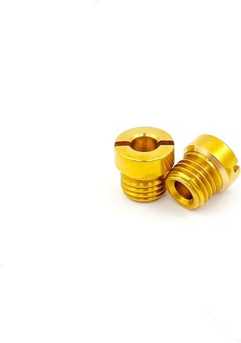 Holley 1/4-32 مجموعة الطائرات الرئيسية، 20 طائرة، 2 لكل مقاس 70 71 72 73 74 75 76 77 78 79، مقاس الخيط: 1/4 بوصة - 32 يناسب Holley 2010,2300,4010,4011,4150,4160,4500 in Kuwait