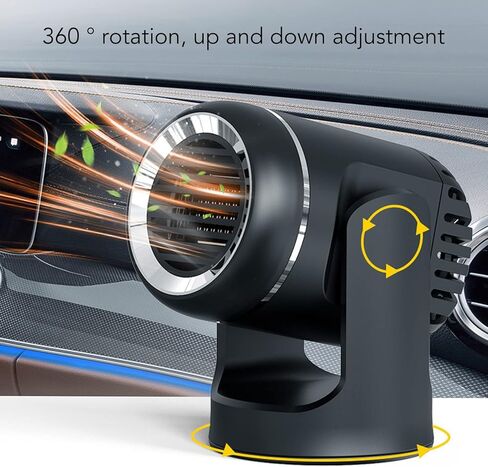 12V Car Air Heater 120W Fast Heating Windshield Defroster Defogger for Auto Truck in Kuwait