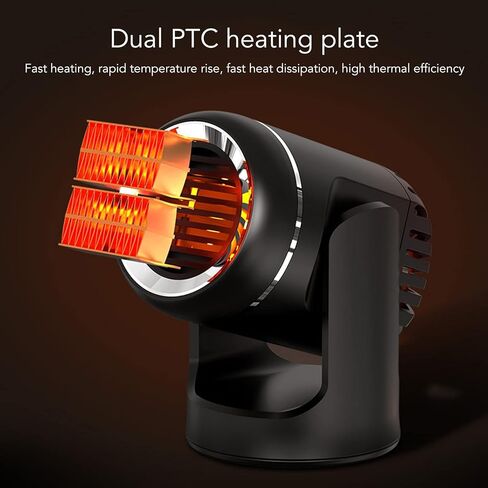 12V Car Air Heater 120W Fast Heating Windshield Defroster Defogger for Auto Truck in Kuwait