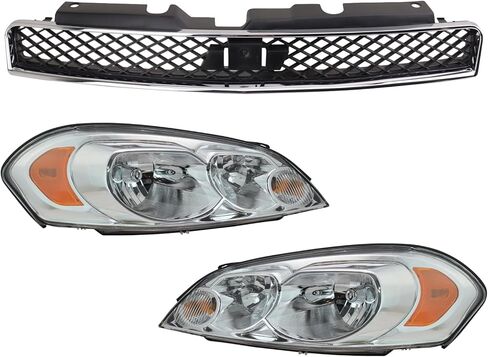 طقم الإضاءة TRQ GM1200551 GM2502261 GM2503261 متوافق مع 2006-2013 شيفروليه إمبالا 2014-2016 إمبالا المحدودة in Kuwait
