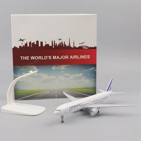 Miniature Scale Metal Aircraft Model 20cm 1 400 Air France Boeing 777Aviation Simulation Gift Flying Toy Game Kits in Kuwait