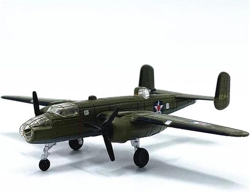 مقياس مصغر دييكاست 1 200 مقياس أمريكي B-25 مفجر نموذج طائرة محاكاة ثابت تحصيل لعبة هدية لعبة طائرة لعبة أطقم in Kuwait