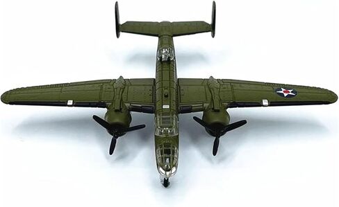 مقياس مصغر دييكاست 1 200 مقياس أمريكي B-25 مفجر نموذج طائرة محاكاة ثابت تحصيل لعبة هدية لعبة طائرة لعبة أطقم in Kuwait