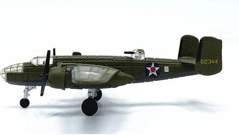مقياس مصغر دييكاست 1 200 مقياس أمريكي B-25 مفجر نموذج طائرة محاكاة ثابت تحصيل لعبة هدية لعبة طائرة لعبة أطقم in Kuwait