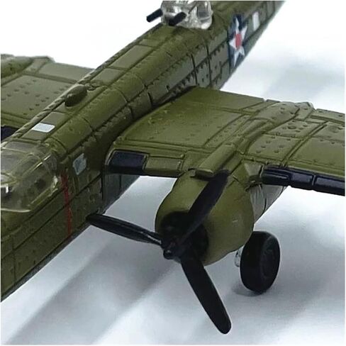 مقياس مصغر دييكاست 1 200 مقياس أمريكي B-25 مفجر نموذج طائرة محاكاة ثابت تحصيل لعبة هدية لعبة طائرة لعبة أطقم in Kuwait