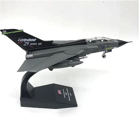 Miniature Scale 1 100 Tornado Fighter Metal Simulation Alloy Aircraft Model Boy Adult Collection's Toy Flying Toy Game Kits in Kuwait