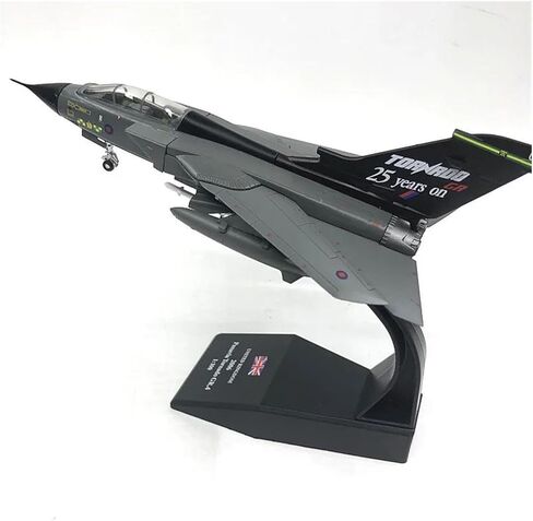 Miniature Scale 1 100 Tornado Fighter Metal Simulation Alloy Aircraft Model Boy Adult Collection's Toy Flying Toy Game Kits in Kuwait