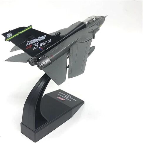Miniature Scale 1 100 Tornado Fighter Metal Simulation Alloy Aircraft Model Boy Adult Collection's Toy Flying Toy Game Kits in Kuwait
