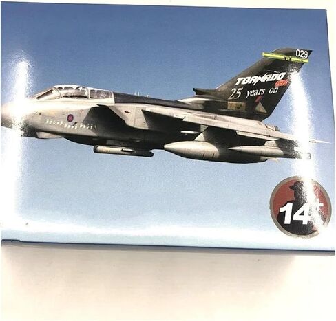 Miniature Scale 1 100 Tornado Fighter Metal Simulation Alloy Aircraft Model Boy Adult Collection's Toy Flying Toy Game Kits in Kuwait