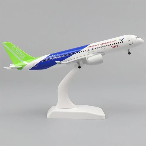 Miniature Scale Metal Aircraft Model 20 Cm 1 400 China Commercial C919 Toys Collectibles Gifts Flying Toy Game Kits in Kuwait