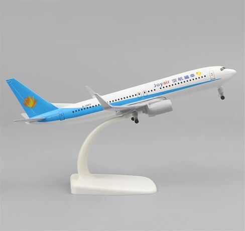 Miniature Scale Metal Aircraft Model 20 Cm 1 400 Happy Air B737 Toys Collectibles Birthday Gifts Flying Toy Game Kits in Kuwait