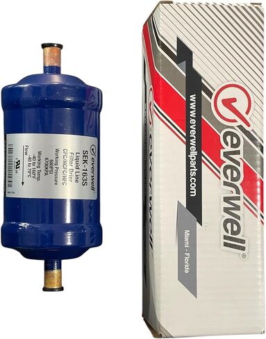 Liquid Line Filter Drier, 3/8" Inlet, 3/8" Outlet, 680 PSI Max Working Pressure in Kuwait