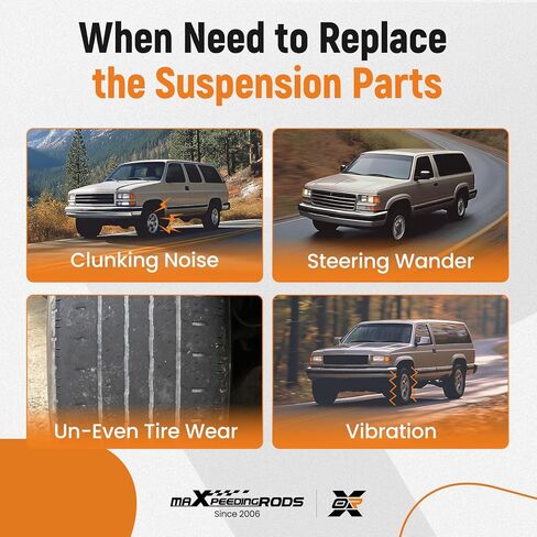 ذراع التوجيه الأمامي العلوي من maxpeedingrods لسيارة Chevy Malibu Impala S10 Monte Carlo GMC S15 Sonoma Jimmy Isuzu Hombre Buick Century Regal Oldsmobile Cutlass Pontiac Grand Prix 1978-1996 in Kuwait