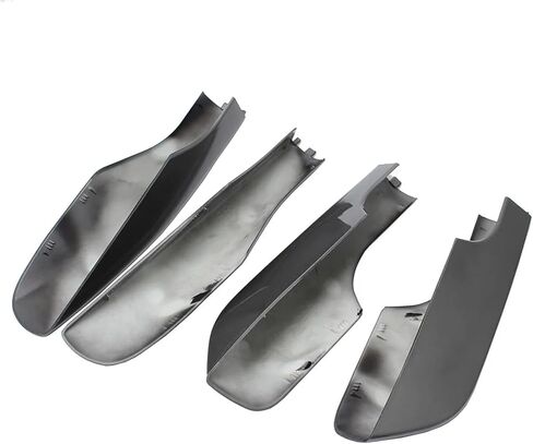 سقف للسيارات رف أمتعة غطاء حماية غطاء متوافق لكزس LX570 2008-2015 الأمتعة شريط الأمتعة السكك الحديدية نهاية غطاء حماية 4 قطعة in Kuwait