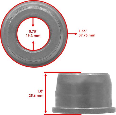 Caltric Steering Spindle Kit Compatible with John Deere LA125 LA130 LA135 LA140 LA150 Right and Left in Kuwait