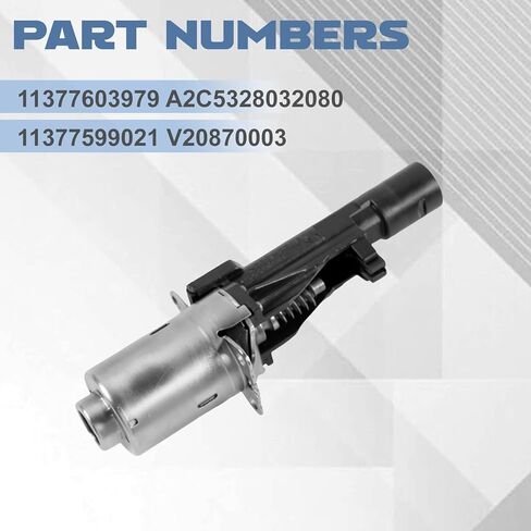 11377603979 Engine Actuator Motor, Fits for 2010-2016 N20 N55 S55 135I 228I 320I 328I 335I 428I 528I X1 X3 X4 X5 VVT Solenoid Eccentric Shaft Valve Actuator Replace A2C5328032080 in Kuwait