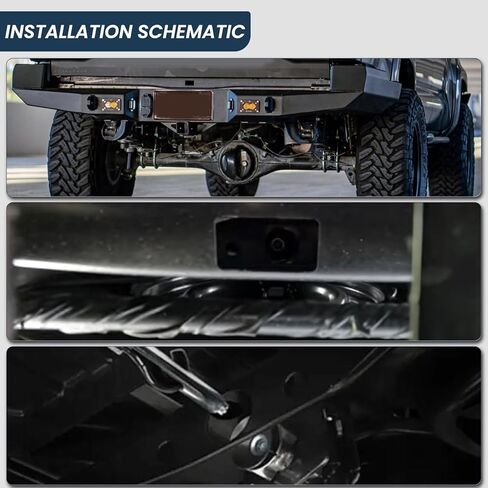 قفل الإطارات الاحتياطية متوافق مع 2005-2026 Toyota Tacoma، 2010-2026 Tundra يستبدل PT276-34071 in Kuwait