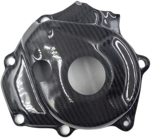 غطاء حماية الإشعال من ألياف الكربون للجزء الثابت متوافق مع KX250 KX250F KX250X KX450 KX450X KLX230(CI34) in Kuwait