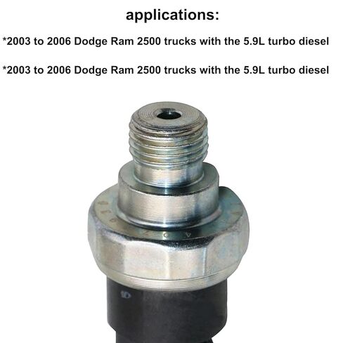 4076930 مستشعر ضغط الزيت يناسب الكمون 2003-2006 5.9L Dodg.e Ram 2500 3500 محركات السكك الحديدية المشتركة in Kuwait