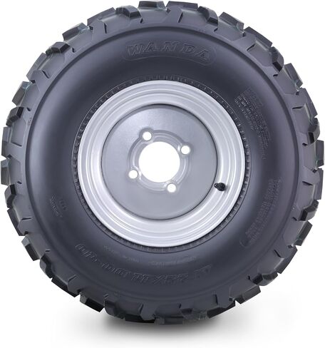 WANDA ATV Tire Wheel Assembly 22X11-10 with 4x4" PCD Silver Wheels 10252, SET 2 in Kuwait