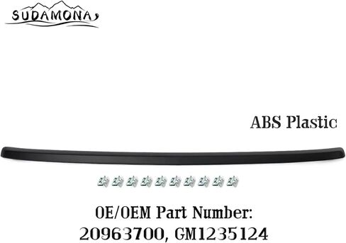 Front Top Hood Molding Trim Fit For 2011 2012 2013 2014 Chevy Chevrolet Silverado 2500 HD 3500 HD,Factory Style,Matte Black in Kuwait