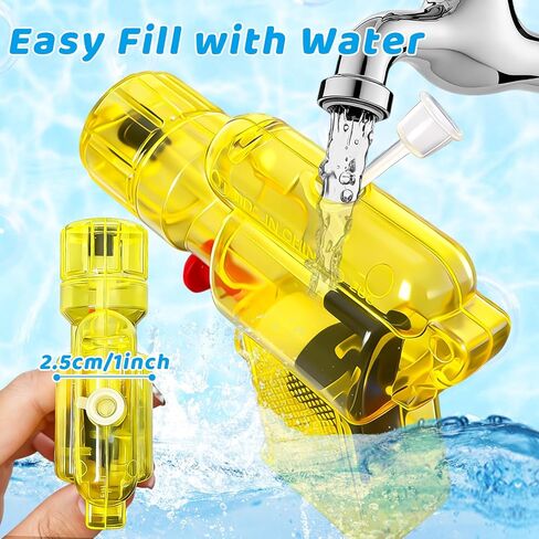 24Pcs Mini Water Gun,Small Plastic Squirt Water Guns,6.5FT Long Range Soaker Blasters for Kids Summer Outdoor Activities,Beach Swimming Pool Toys,Party Favors in Saudi Arabia