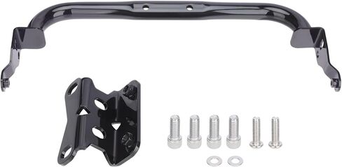دعامة دعم إشارة الانعطاف السفلية للدراجة النارية لدراجة Harley Low Rider ST FXLRST/ Low Rider El Diablo FXRST 2018-2024، دعامة تثبيت إشارة الانعطاف، أسود in Kuwait
