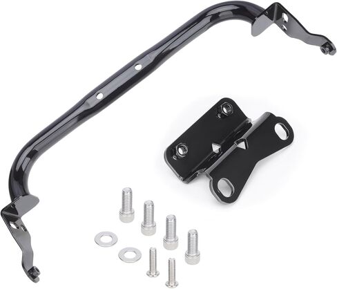 دعامة دعم إشارة الانعطاف السفلية للدراجة النارية لدراجة Harley Low Rider ST FXLRST/ Low Rider El Diablo FXRST 2018-2024، دعامة تثبيت إشارة الانعطاف، أسود in Kuwait