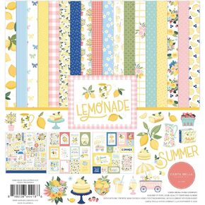 مجموعة Carta Bella Lemonade Collection لتدوين القصاصات وصناعة البطاقات مع موضوع الليمون الحامض الصيفي in Kuwait