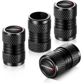 Tire Valve Stem Caps, Compatible with RAM Series Stem Cap Universal Car Air Cover Car Accessories for Cars, SUV, Truck, Motorcycles 4pcs （Black） in Kuwait
