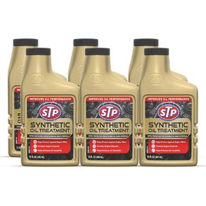 STP Synthetic Automotive Oil Treatment - 15 FL OZ Bottle, 6 Pack in Kuwait