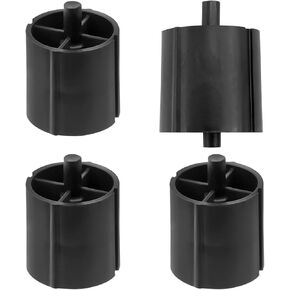 4 PCS Core Replacement Tape Holder Accessories, Universal Tape Dispenser Core for 1 Inch Spindle Office Desktop Tape Dispensers, Black Desktop Tape Hub Replacement for Home Office in Kuwait