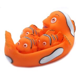 Playmaker Toys Rubber Hippo Family Bathtub Toy Pals Also A Great Pet Dog Toy Set in Kuwait