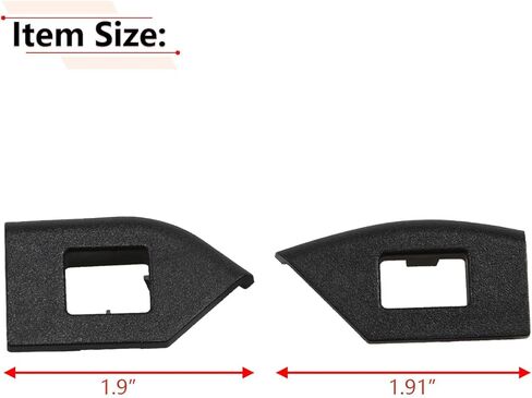 RLB-HILON 1Pair Glove Box Latch Striker Compatible with Ford Escape C-Max 2013 2014 2015 2016 Year, for CJ5Z-9906064-AB CJ5Z-9906064-AA RH and LH in Kuwait