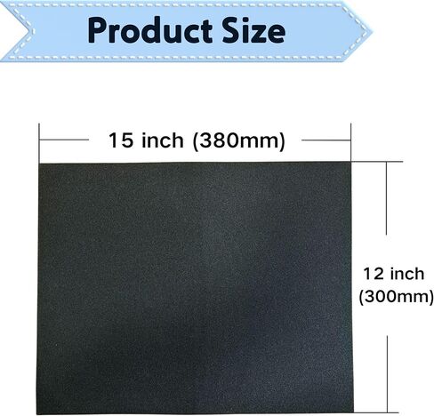Air Filter Foam Material 15" x 12" x 1" - 60PPI Filter 23791 530023791 Fit for Poulan Craftsman Husqvarna Chainsaw Generator Small Engines (【Upgrade Packaging】15" x 12" x 1") in Kuwait